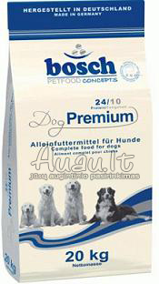 Bosch Dog Premium 20 kg pašaras suaugusiems šunims x2vnt