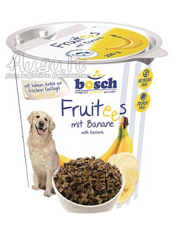 Bosch Fruitees Banana skanėstai su bananais visų veislių šunims 200g
