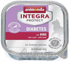 Animonda Integra Protect Diabetes konservuotas pašaras su jautiena katėms sergančioms diabetu 100 gx8vnt
