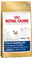 Royal Canin French bulldog 26 adult 1.5 kg. maistas Prancūzų buldogų veislės suaugusiems šunims