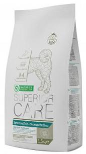 Nature's Protection Superior Care Sensitive Skin & Stomach Dog All Breed 1.5 kg