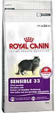 Royal Canin Sensible33 2kg pašaras katėms turinčioms virškinimo sutrikimų